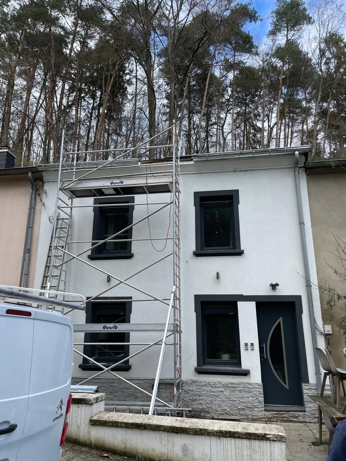 Intervention de couverture liée à une infiltration de toiture au Luxembourg