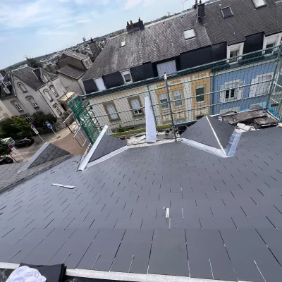Rénovation toiture ardoise Luxembourg Schroeder